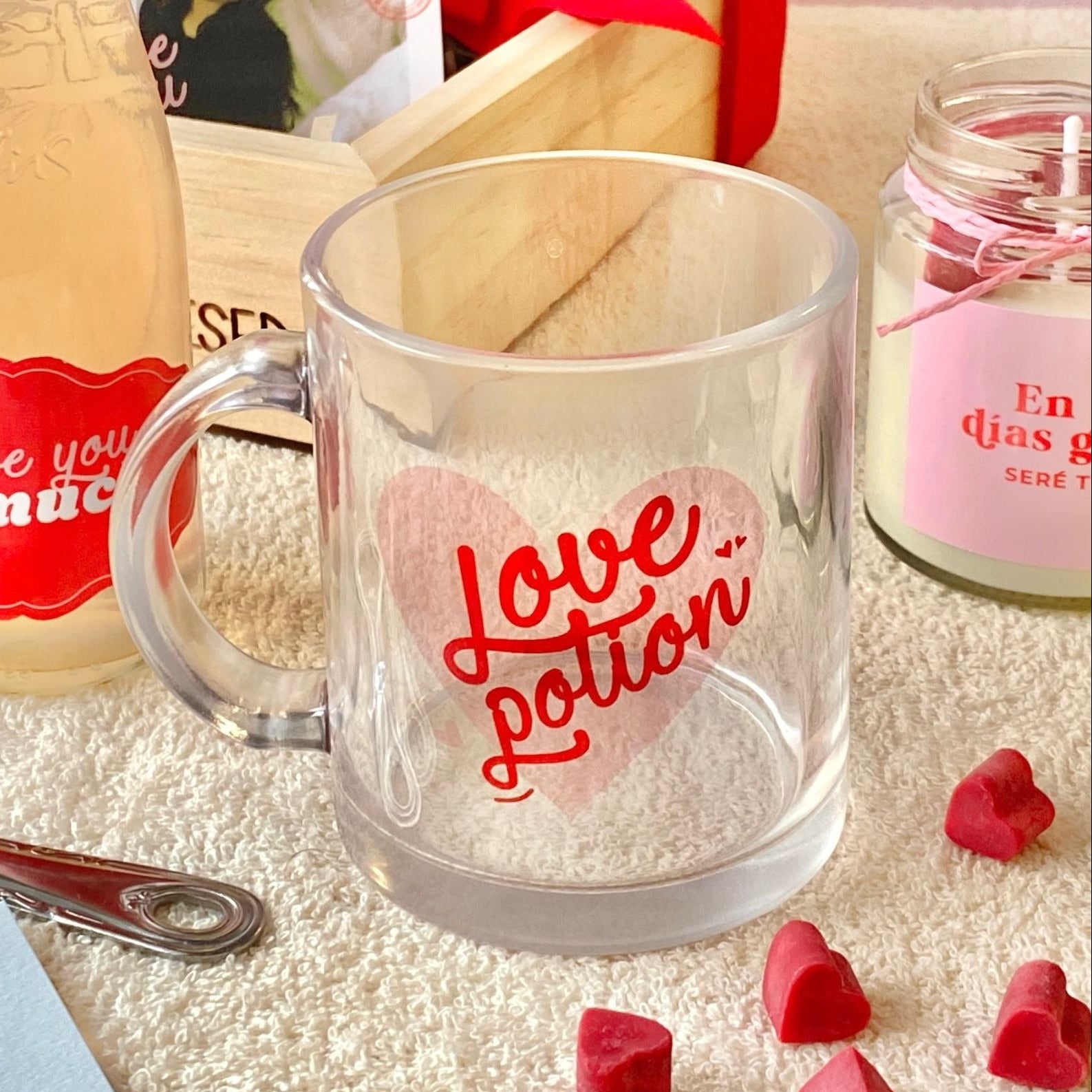 Taza Transparente Personalizada