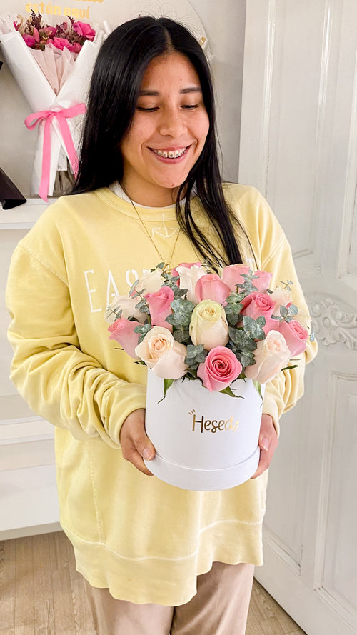 Box de 24 rosas