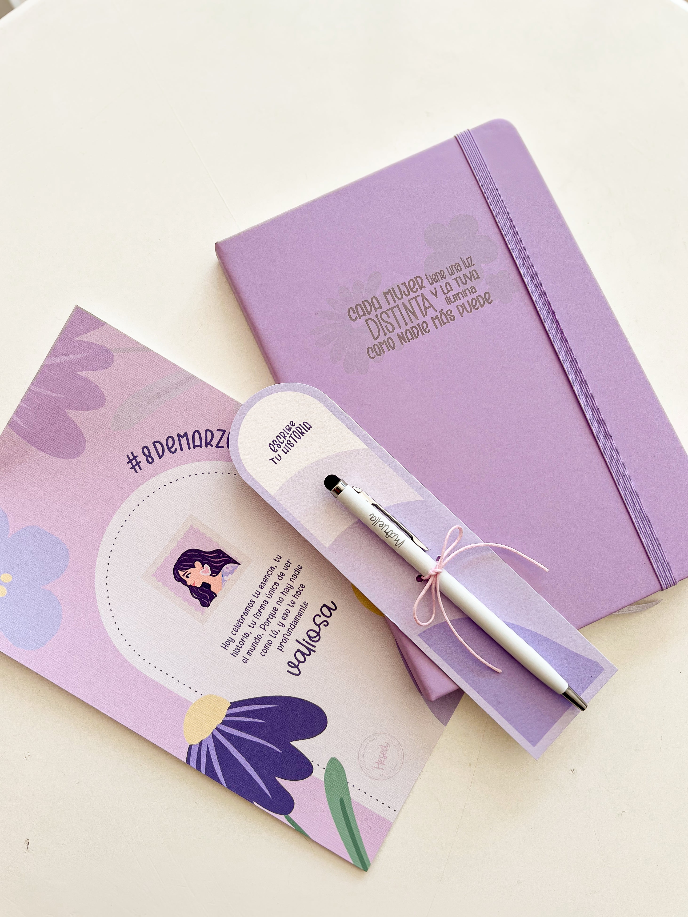 Pack escribe tu historia - Día de la mujer