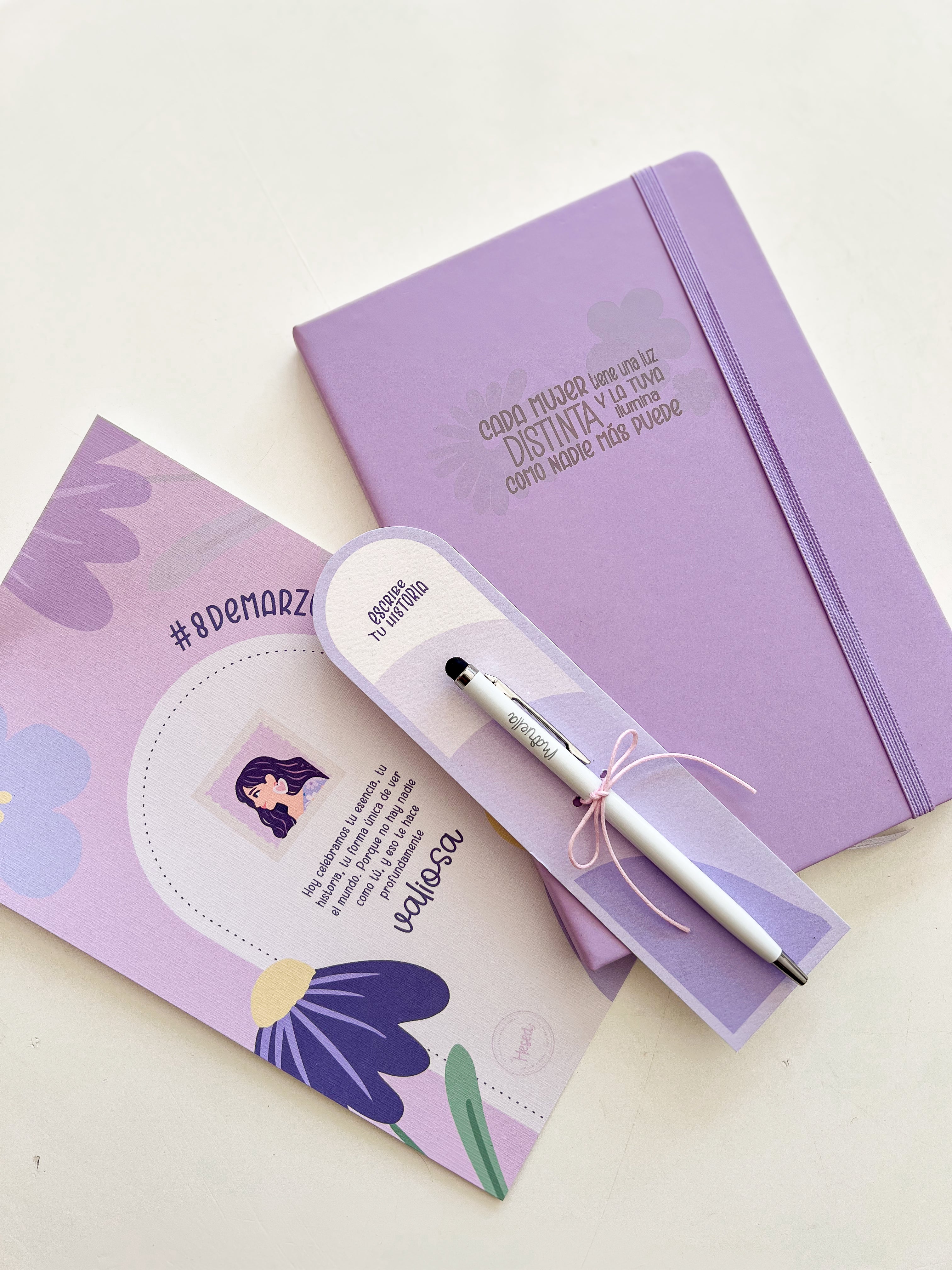 Pack escribe tu historia - Día de la mujer