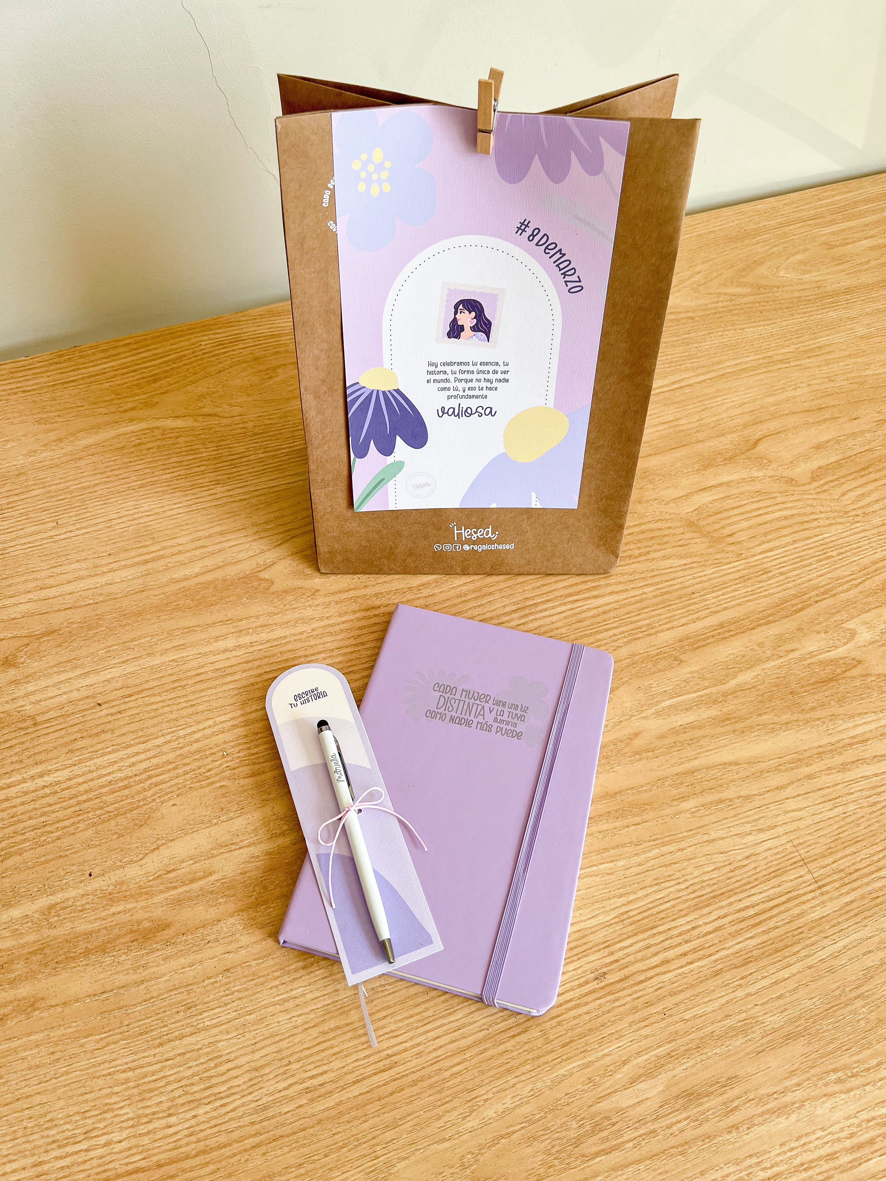 Pack escribe tu historia - Día de la mujer
