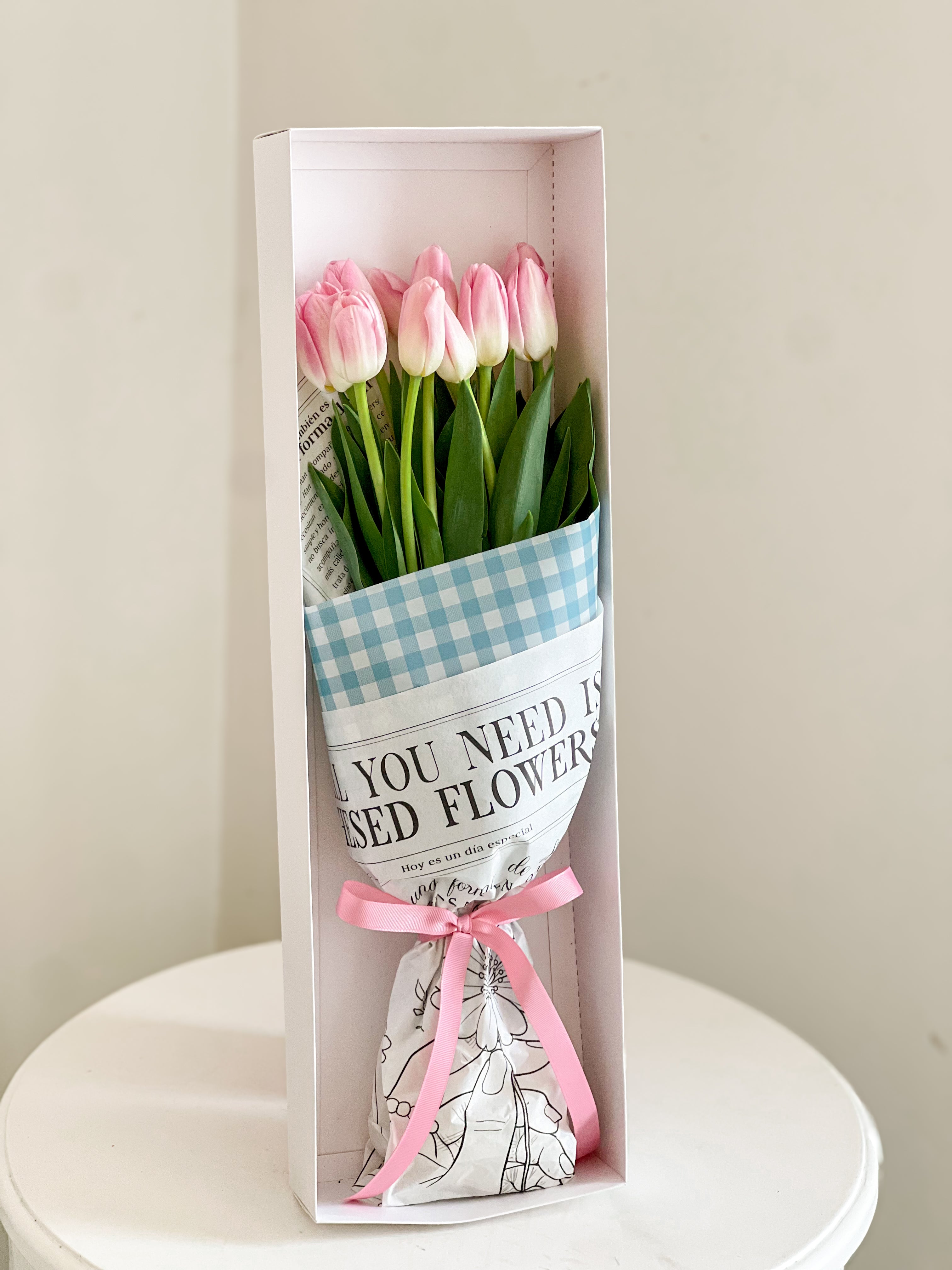 Caja tulip