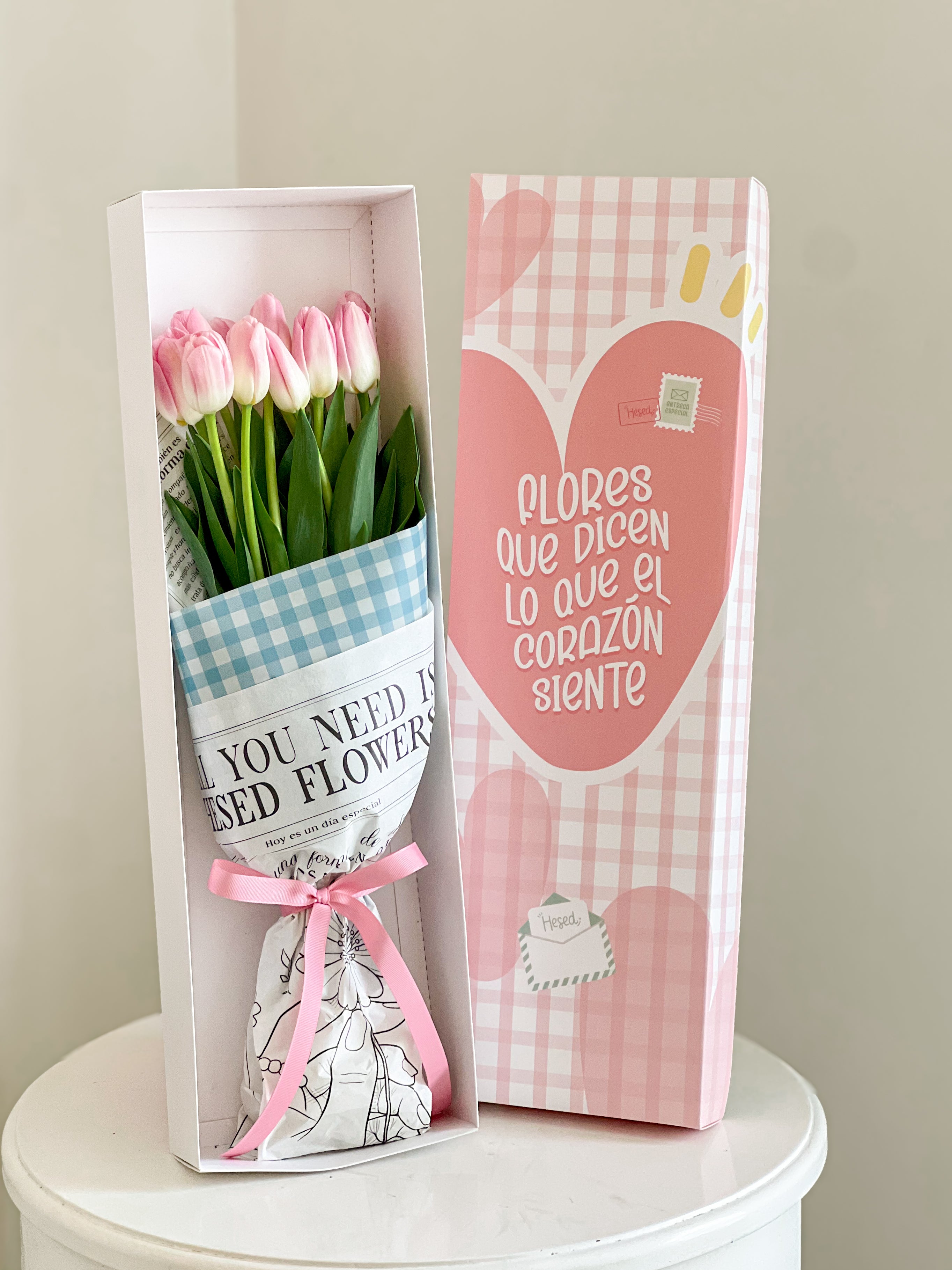Caja tulip