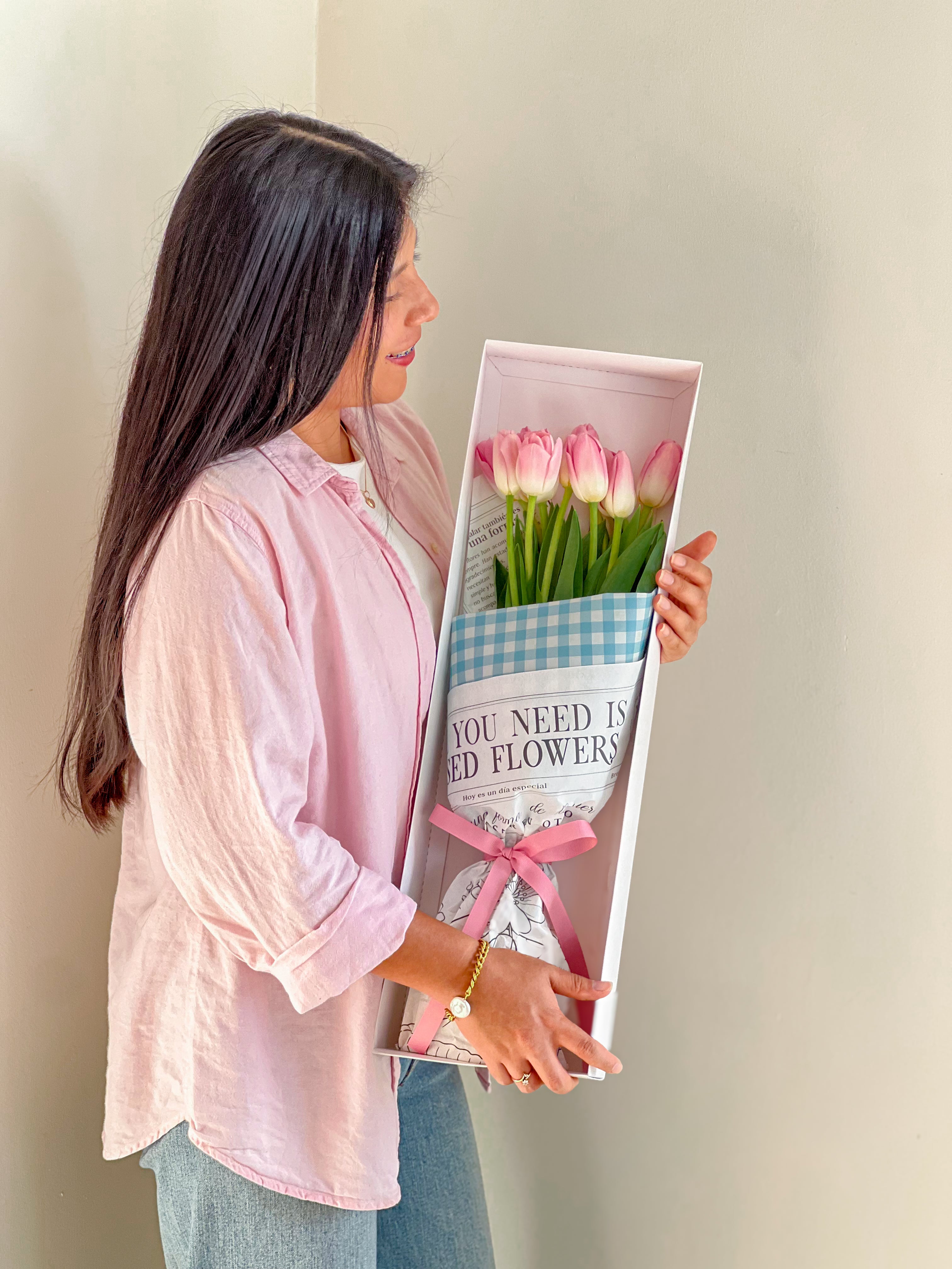 Caja tulip