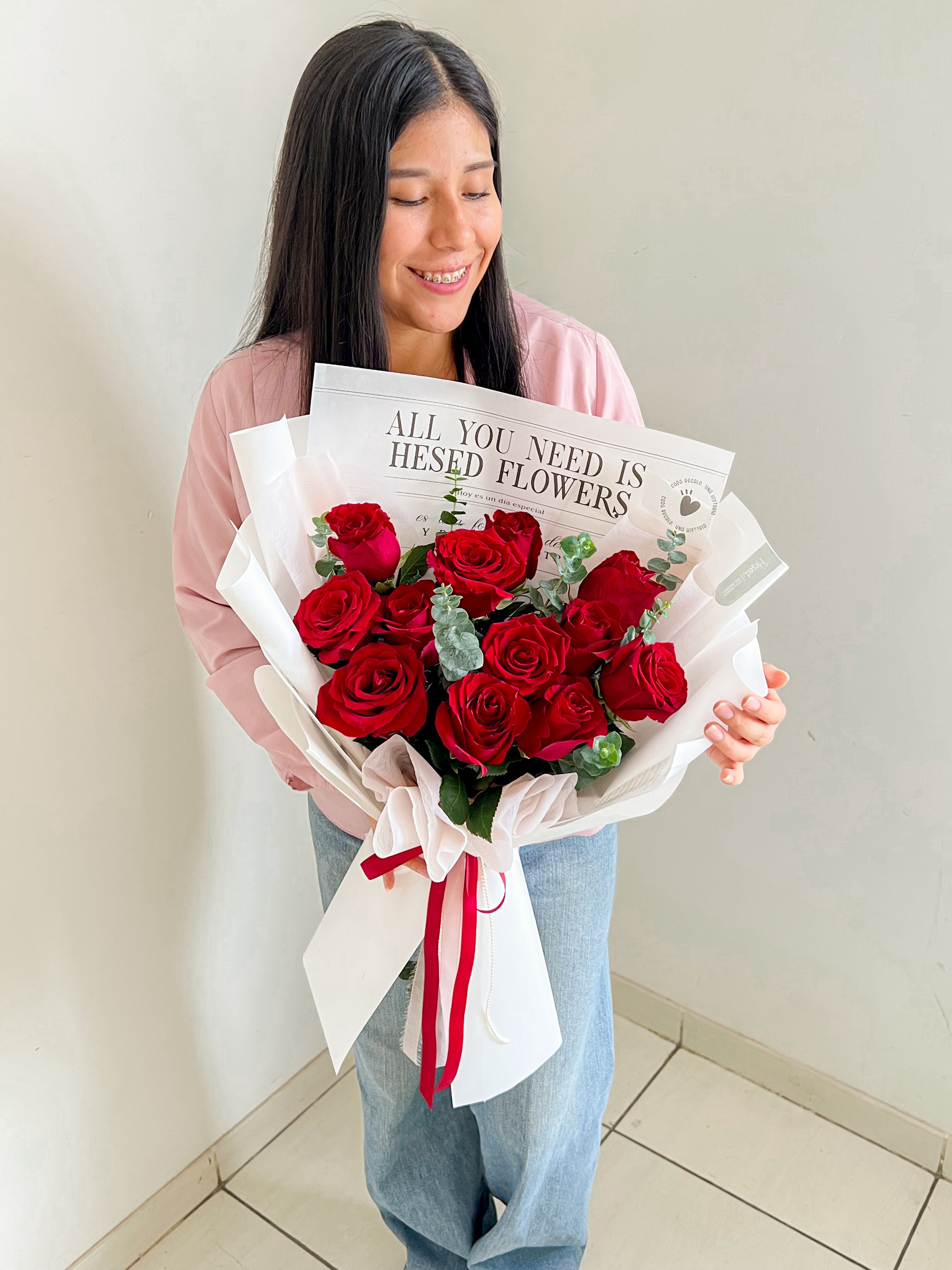 Ramo de 12 rosas