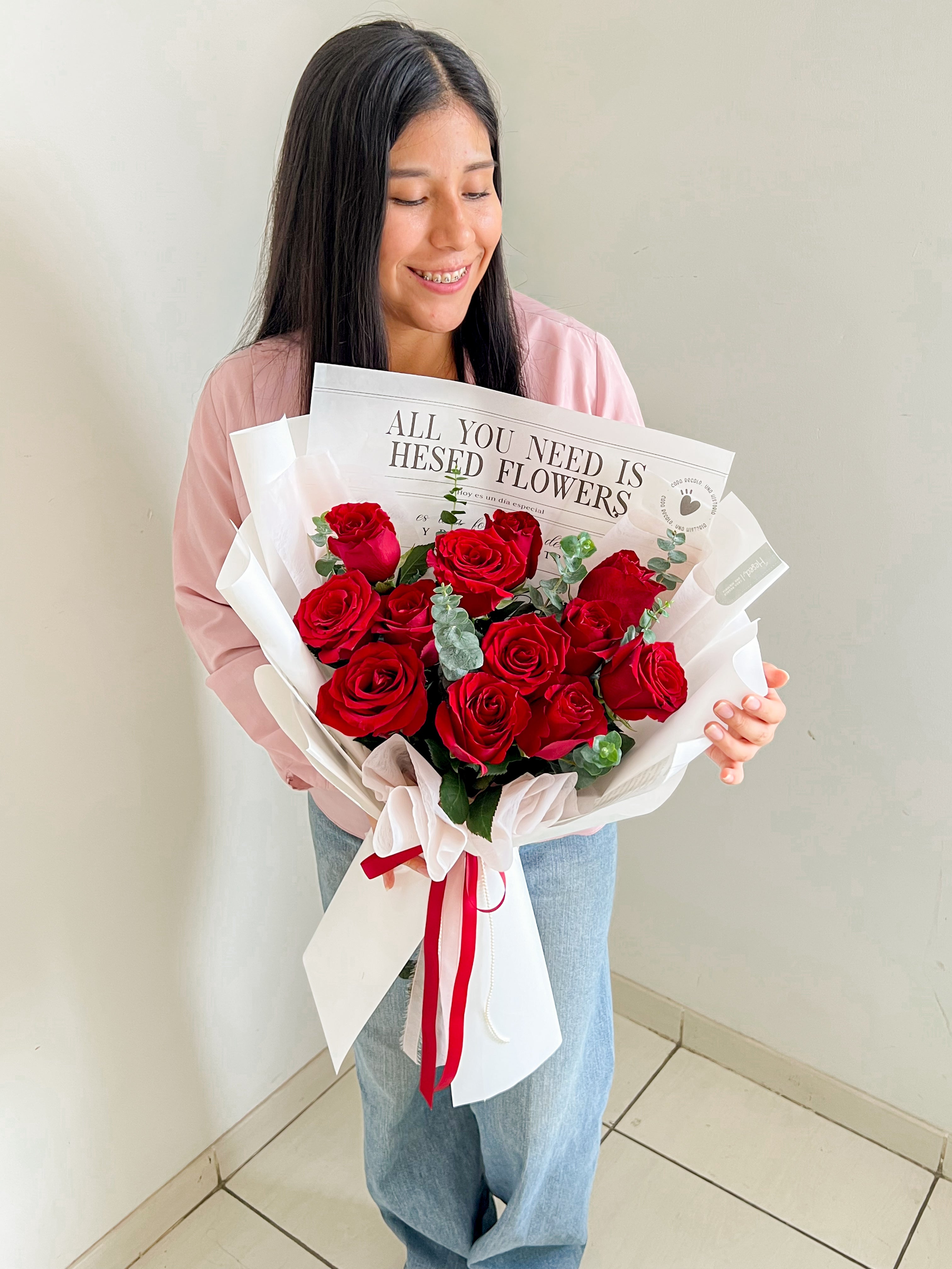 Ramo de 12 rosas