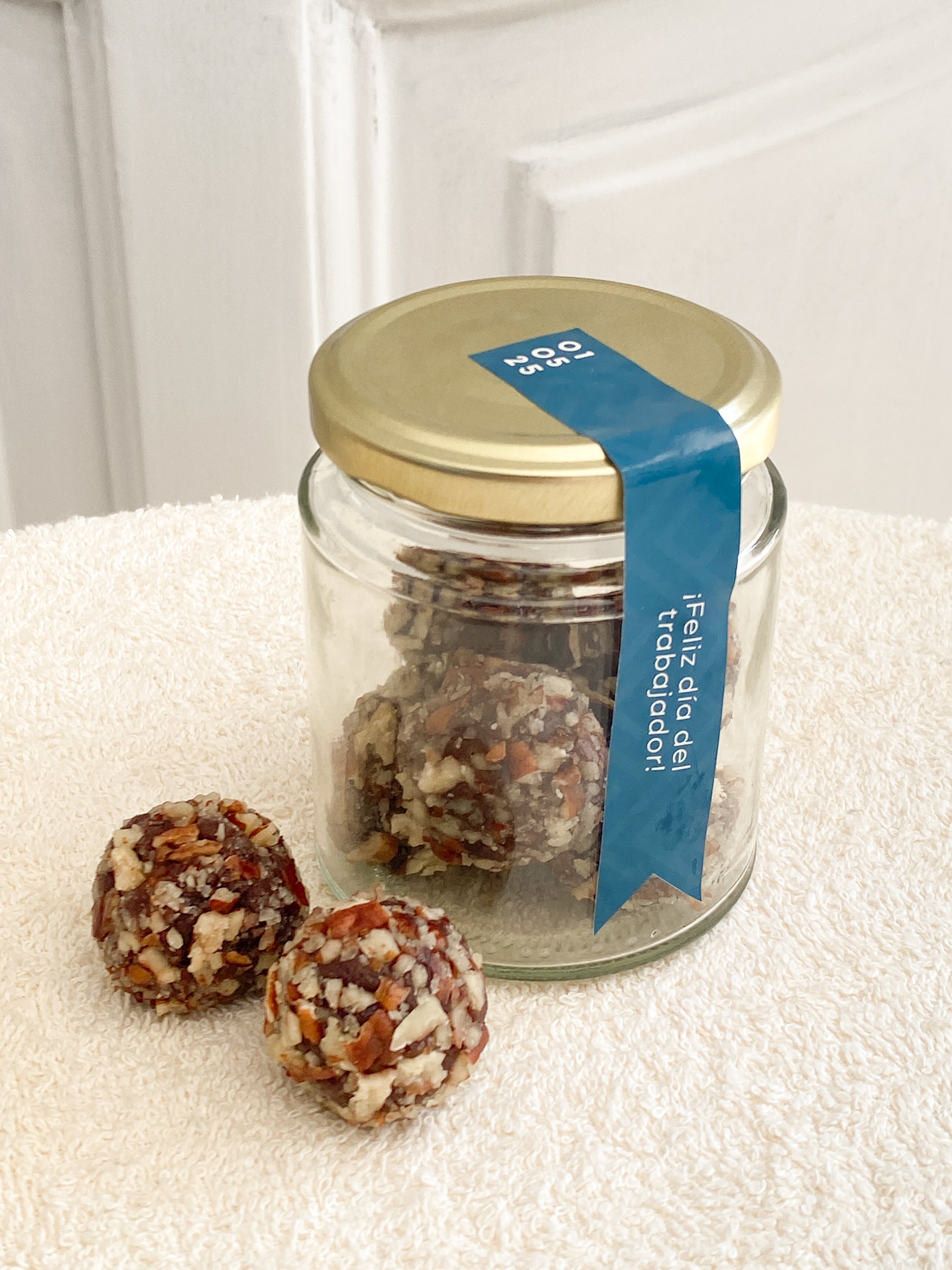 Frasco con Cake Pop - Día del trabajador