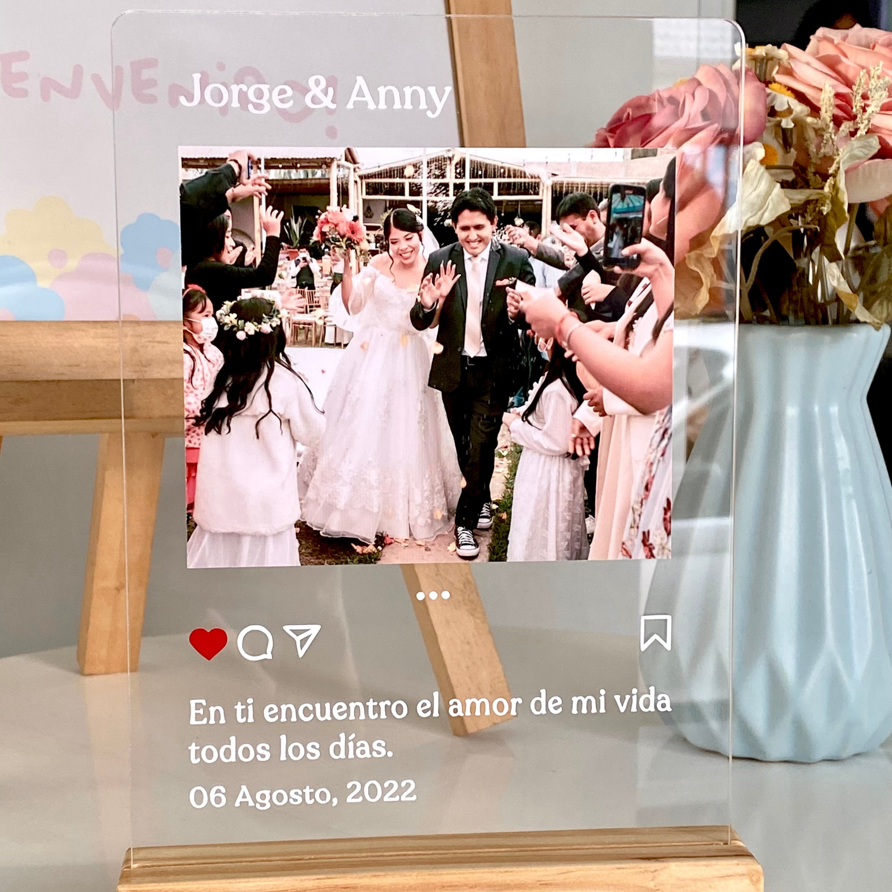 Placa Instagram Personalizada