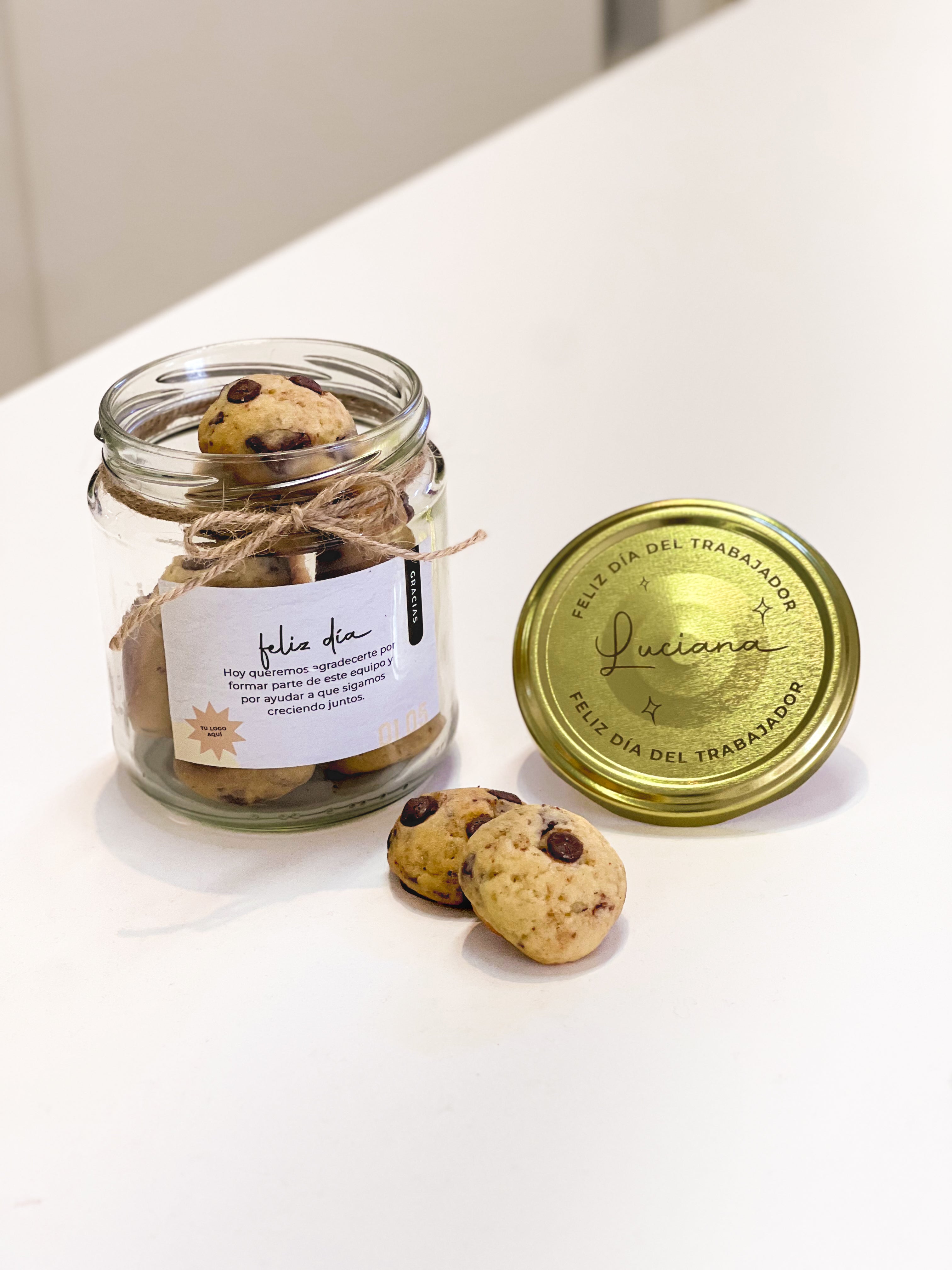 Frasco de galletas Team