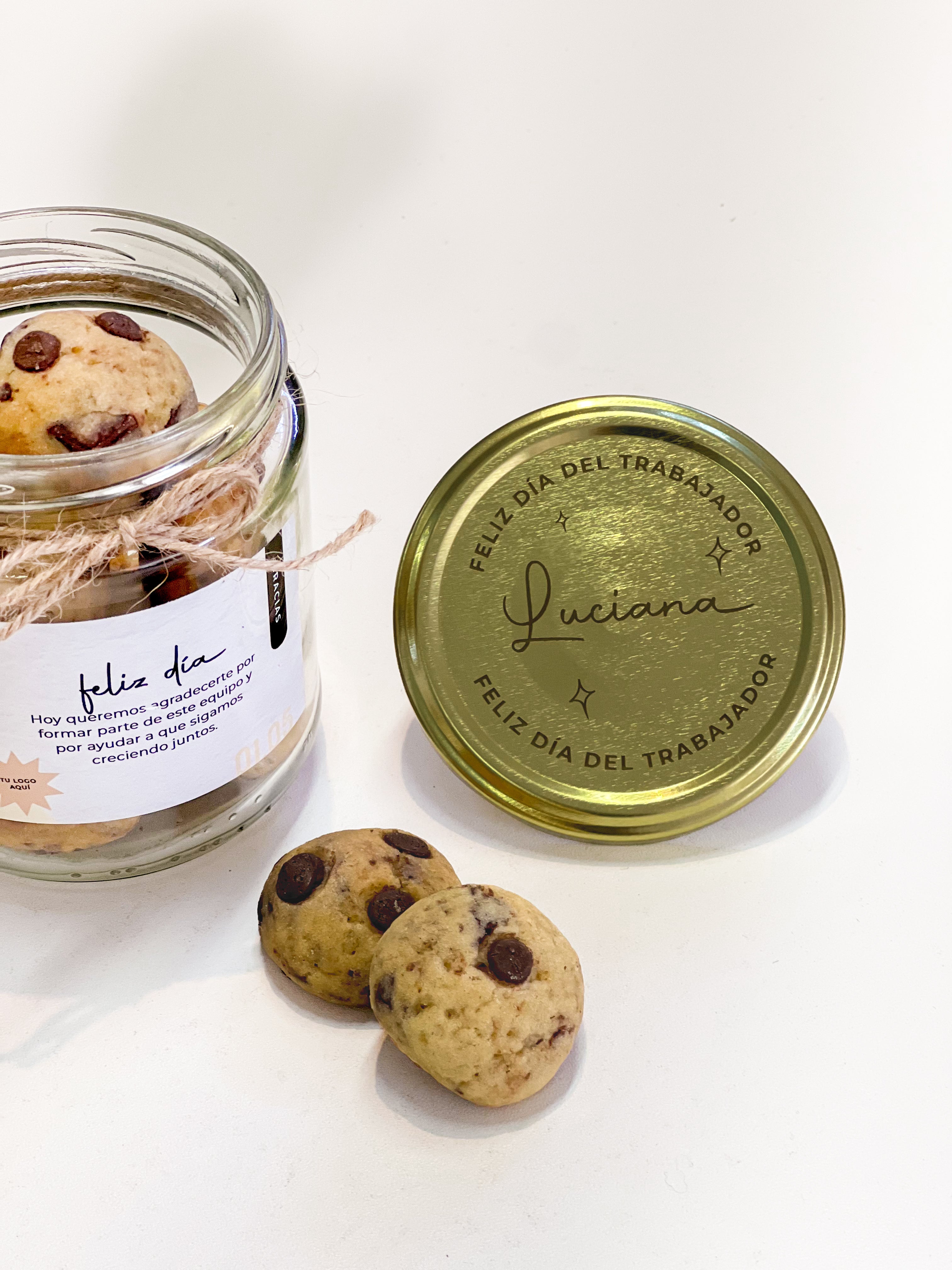 Frasco de galletas Team