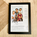 Cuadro "Así es papá"