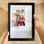 Cuadro "Así es papá"