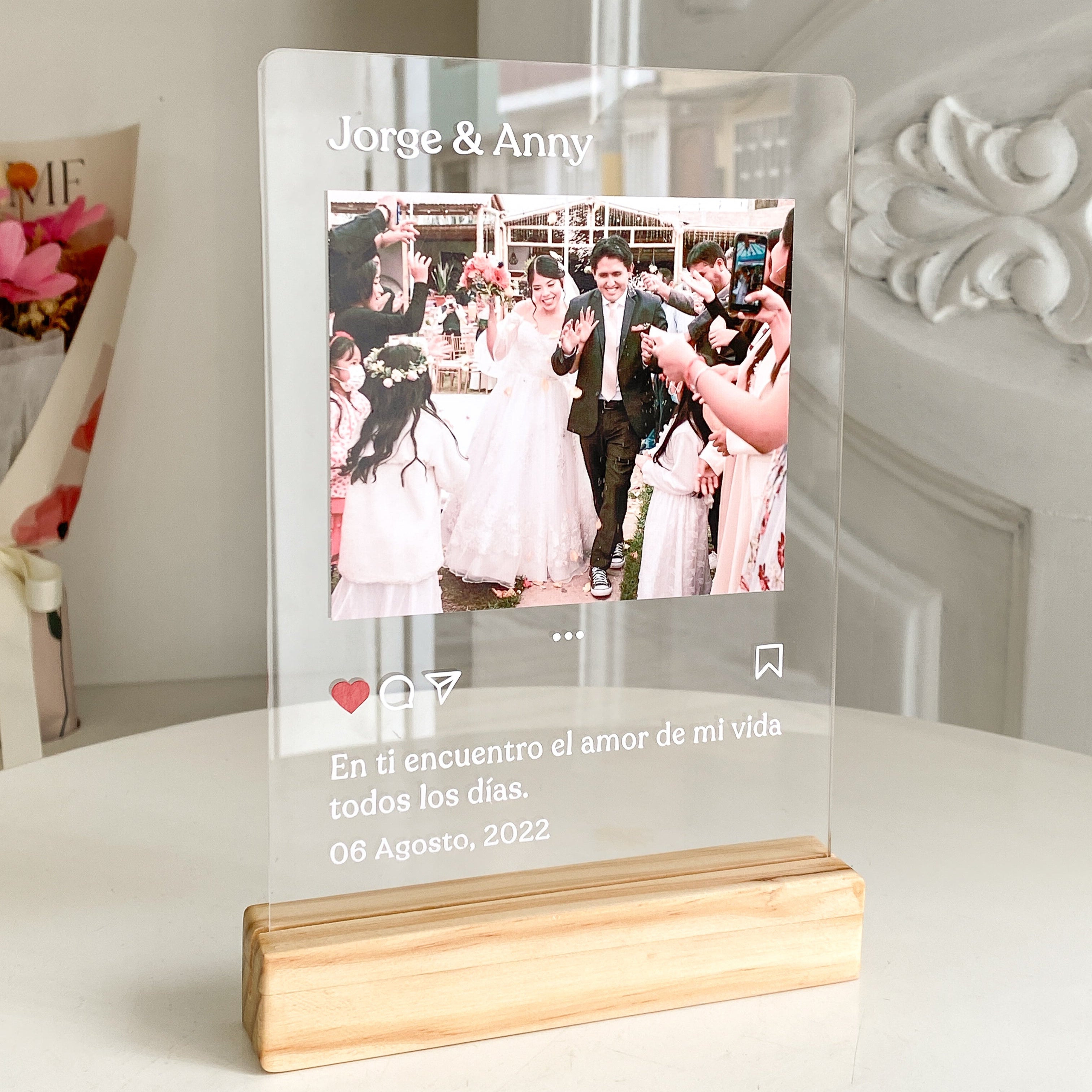 Placa Instagram Personalizada